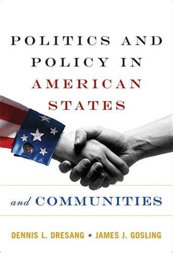 Politics and Policy in American States And Communities Epub